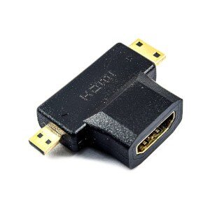 HDMI to Mini HDMI And Micro HDMI Adapter Converter