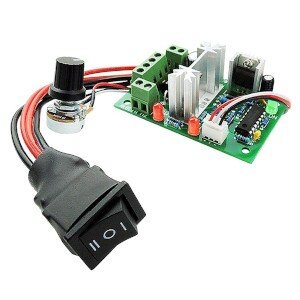 5A PWM DC Motor Speed Controller with CW CCW Reversible Switch