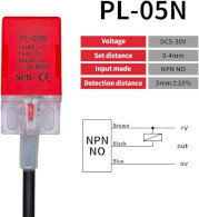 PL-05N NPN NO 5mm Proximity Sensor