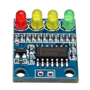 12V Battery 4-LED Lights Level Indicator